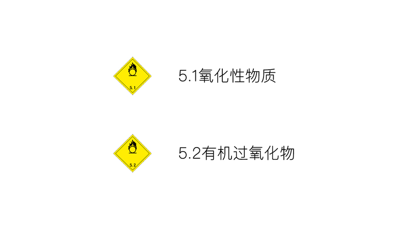 五類-氧化性物質和有機過氧化物